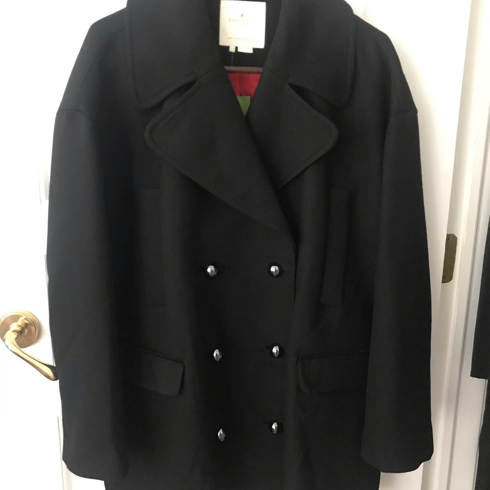 Kate Spade Brooke Street Modern Peacoat